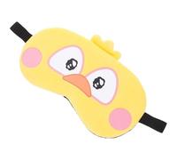 FESTFENDS Cartoon Sleep Mask Cute Chicken Design Blackout Eye Mask for Sleeping with Soft Fabric Comfortable Eye Cover for Men and Women Nap Travel