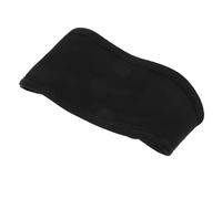 FESTFENDS Castor Oil Neck Wrap Reusable Soft Black Essential Oil Pack for Neck Massage and Portable Sleep Support Thyroid Therapy