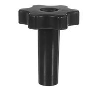 FESTFENDS Commercial Ice Cream Machine Part: M10x2.36in Handle Screw, Plastic Star Knob Fastener for Soft Serve Maker Kitchen Appliance Accessories, Black, Short