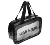 FESTFENDS Cosmetics Storage Bag for Business Trips and Family Weekend Vacations Large Capacity PVC with Frosted Finish, Load Bearing Travel Organizer Carrying Pouch
