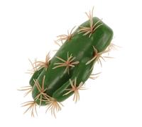 FESTFENDS Cute Cartoon Design Green Plastic Cactus Car Antenna Topper Lightweight Decorative Car Aerial Accessory for Vehicle Antenna Roof Decoration