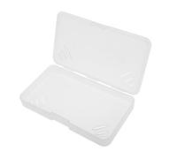 FESTFENDS Flosser Tip Protector Cover - Portable Storage Box for Oral Irrigator Tips - Transparent Water Flosser Nozzle Travel Case Accessory