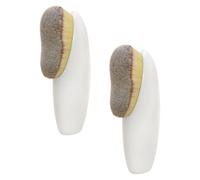 FESTFENDS Foundation Applicator Makeup Brushes Suitable for Eyeshadow and Blusher Application 2pcs for Women with Delicate and Dense Synthetic Fiber Bristles