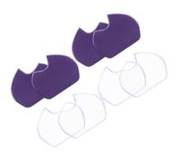 FESTFENDS Gel Metatarsal Forefoot Support Comfortable Foot Protection 4 Pairs for Women High Heel Insoles Lightweight Pain Relief Shoe Inserts for Dancing and High-Intensity Activities
