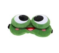 FESTFENDS Gel Plush Frog Eye Mask for Sleeping, Breathable and Blocks Out Light, for Camping Or Indoor Use, for Those Who Want Deep Uninterrupted Sleep
