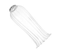 FESTFENDS Glass Lamp Shade Replacement Elegant and Refined Design with Dual Open Structure, Easy to Clean for Table Lamps and Candle Holders for Weddings and Occasions