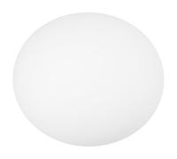 FESTFENDS Glass Shade Globe Lampshade White Glass Material, Versatile Design with Screw Thread Flat Oval and Sphere Shape for Table Lamps and Pendant Wall Sconces for Room in Your Home