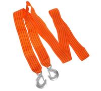 FESTFENDS Heavy Duty Tow Strap with Hooks for Boat Trailer and Vehicle Towing, 3 Meter Long Pp and Aluminum Alloy Rope, Lightweight Secure Attachment for Emergency Towing