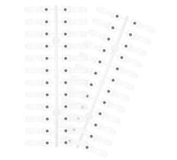 FESTFENDS Magnetic Nail Gel Polish Display Sticks Set 48Pcs for Creative Nail Art Practice and Skill Development Suitable for Salon and Home Use