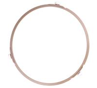 FESTFENDS Microwave Turntable Roller Ring for Glass Plate Support with Even Heating and Keeps Food Rotating Plastic Microwave Plate Roller Random Color