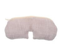 FESTFENDS Mineral Salt Heated Eye Mask for Sleeping with Soothing Heat Therapy and Relief for Bags under The Eyes with Beige Rose Crystal Salt