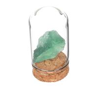 FESTFENDS Natural Green Fluorite Crystal Mineral Specimen and Meditation, Raw Gemstone Display for Home Décor and Educational Collection, Stone Gift for Beginners