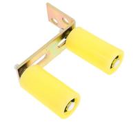 FESTFENDS Nylon Gate Roller Guide for Sliding Doors with Accurate Positioning and Easy Installation, Yellow Sliding Door Wheels Suitable for Conveyor Belts and Fence Gate Wheel Replacement