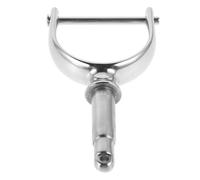 FESTFENDS Oar Lock Paddle Brackets Marine 316 Stainless Steel Marine Oarlock Hardware Versatile Compatibility Silver for Row Boat on The Water