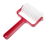 FESTFENDS Pizza Hole Puncher Dough Roller Plastic and Stainless Steel with Food-Grade Materials Pierces Air Bubbles Good Heat Resistance for Bakery Shops and Hotels Random Style