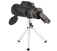 FESTFENDS Portable for Bird Watching and Concerts 40x60 High-definition Monocular Telescope with Tripod and Phone Holder, Lightweight Single-tube Telescope and Glass Construction