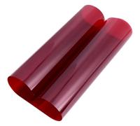 FESTFENDS Red 30cm X 200cm Light Gel Filter Sheet, Film Diffuser for LED Strobe Lighting, Colored Overlay for Photography, Video Studio, Wedding Photo Props