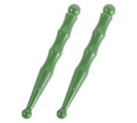 FESTFENDS Resin Gua Sha Massage Sticks 2Pcs Mini Manual Therapy Pens for Eye and Foot Relaxation Portable Acupressure Tool