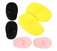 FESTFENDS Silicone Ear Covers with Secure Fit and Chemical Protection 6 Pairs for Hair Dyeing Ear Shields Sturdy for Perming and Hair Salons