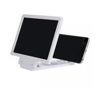 FESTFENDS Smart Phone Screen Magnifier Bracket with Universal Compatibility, and Abs Pvc Material, Enlarged Screen Holder for Mobile Phones, for Camping and Tourism