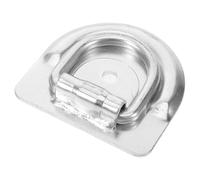 FESTFENDS Steel Heavy Duty Tie Down Anchor Ring for Truck and Trailer Cargo, Silver Sturdy Cargo Anchor Secure Load Features for Lorry Accessories
