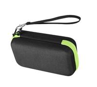 FESTFENDS Storage Bag Non-Contact Case Shockproof Eva Material Classic Zipper Design with Lanyard Portable Protective Pouch for Home Use