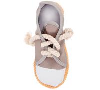 FESTFENDS Sturdy Dog Chew Safe Teeth Cleaning Chewing Shoes Shaped for Small and Medium Dogs Canvas and Cotton Rope Design for Training and Rewarding Good Behaviour