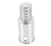 FESTFENDS Threaded Tip Replacement Handle Tips for Poles Aluminium Alloy Silver 2.55x0.75x0.75in Performance Quick Installation Cleaning Tool Accessory for Broom Handles