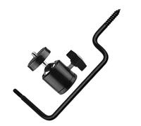 FESTFENDS Trail Camera Hanging Bracket with 1/4" Screw, 360° Rotatable Adjustable Outdoor Camera Mount for Tree and Pole, Heavy Duty Hunting Trailcam Holder Hook