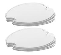 FESTFENDS Versatile Jewelry Display Cards for Or 50pcs round Organiser Tray, and Sturdy Storage Accessory, Improving Display Effectiveness Home Exhibition