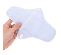 FESTFENDS Washable Cotton Sanitary Pad Reusable Menstrual Pad with Powerful Absorption for Women Period and Puerperal Use Soft Breathable Foldable and Portable Random Color