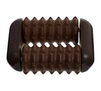 FESTFENDS Wooden Palm Massager Roller Small Size Hand Held Massage Tool for Home Use and Travel Easy to Carry Coffee Wood Material for Fitness Enthusiasts the Aged