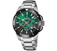Festina 2023 Chrono Bike Watch with Stainless Steel Bracelet F20641/B