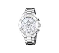 Festina 32020952 Women's Analogue Quartz Watch, Silver-Cream, One Size, Bracelet
