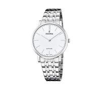 Festina Swiss Made Mens Steel Watch with Steel Bracelet F20045/2
