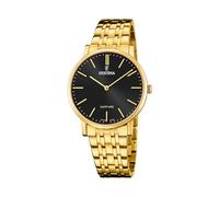 Festina Swiss Made Mens Gold PVD-Plated Steel Watch with Bracelet F20046/5