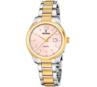 Festina Acero F20739/2 - Woman - 34 mm - Quartz - Mineral Glass Pink 16 mm