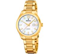 Festina Acero F20741/1 - Woman - 34 mm - Quartz - Mineral Glass Mother of pearl 16 mm