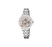 Festina F20614/1 Women's Silver Tone Steel Bracelet Automatic Wristwatch