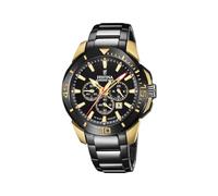 Festina F20644/1 Men's Chrono Bike Black Steel Bracelet Wristwatch