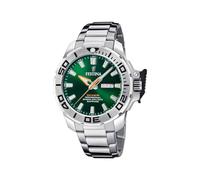 Festina Gents Festina Diver Watch Silver Green F20665/2 - Green green One Size