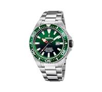 Festina F20663/2 Men's Green Dial Diver Wristwatch