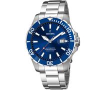 Festina Automatic Diver F20531/3 - Man - 44 mm - Analogue - Automatic - Sapphire Glass Blue 22 mm