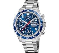 Festina Swiss Made Valjoux F20055/3 - Man - 46 mm - Automatic - Sapphire Glass Blue 22 mm