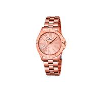 Festina BOYFRIEND Women's Quartz Watch with Rose Gold Dial Analogue Display and Rose Gold Stainless Steel Rose Gold Plated Bracelet F16926/2