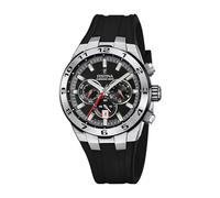Festina F20671/6 Men's Black Chrono Bike Rubber Strap Watch