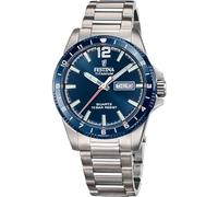 Festina Titanium F20698/2 - Man - 43 mm - Analogue - Quartz - Mineral Glass Blue 20 mm