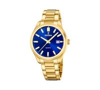 Festina Acero F20740/2 - Man - 42 mm - Quartz - Mineral Glass Blue 20 mm