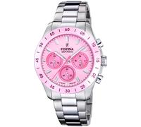 Festina Ceramic Chronograph F20693/2 - Woman - 39 mm - Analogue - Quartz - Mineral Glass Pink 17 mm