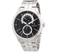 Festina Chrono Bike 2012 Men's Quartz Watch with Black Dial Analogue Display and Silver Stainless Steel Bracelet F16632/3